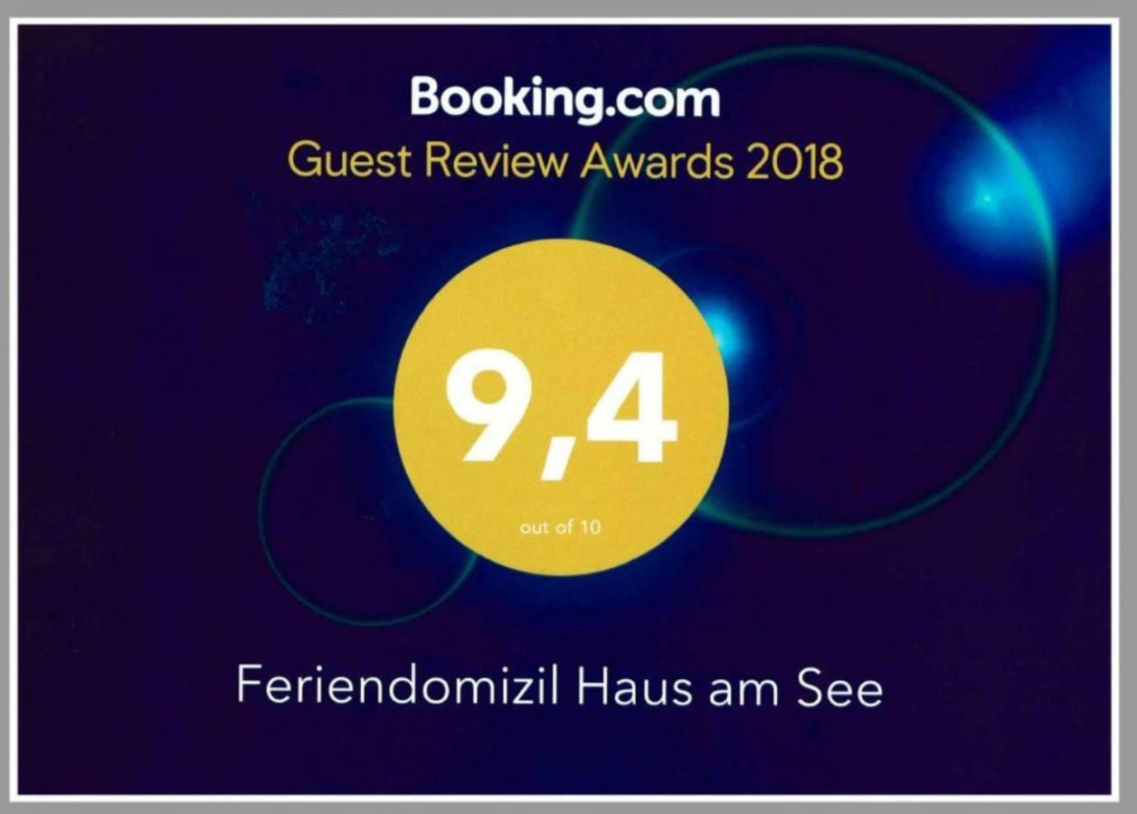 Feriendomizil Haus Am See Biersdorf am See Bagian luar foto